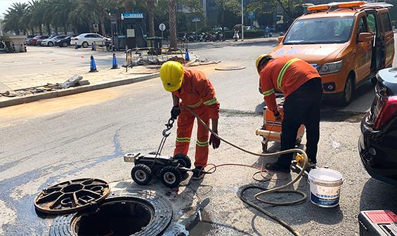 中興大道（雷池路-興業路）污水管道疏通檢測